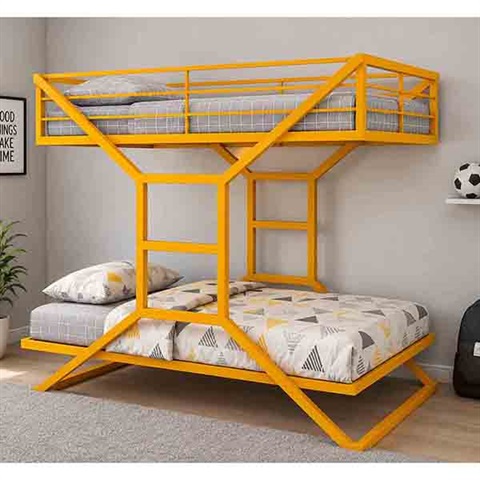 تخت دوطبقه تمام فلزی S1200